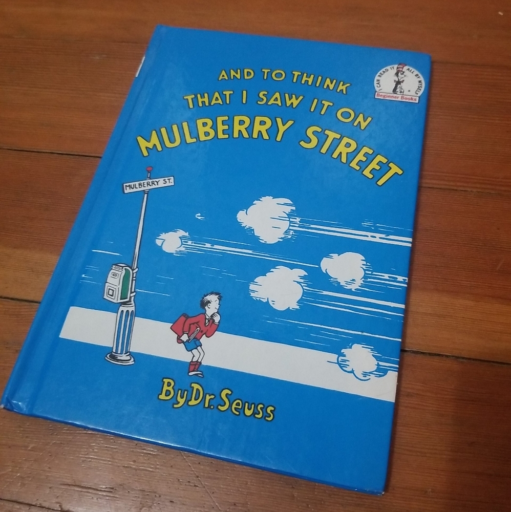 Dr. Suess I Saw It On Mulberry Street Book Out of